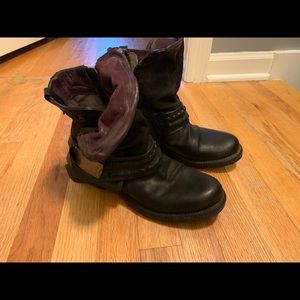 AS98 38 black Sebastian boot